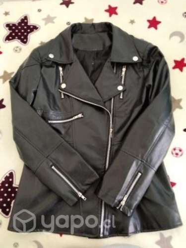 Chaqueta eco cuero
