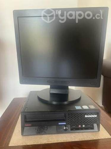 Computador lenovo + monitor HP de 15&quot;