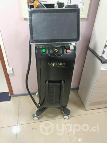 Depiladora tri láser titanium