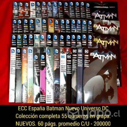 ECC DC Batman Nuevo UniversoDC Completo 55 numeros