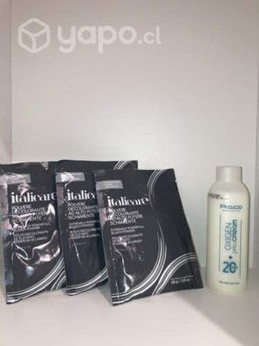 Kit para decolorarse