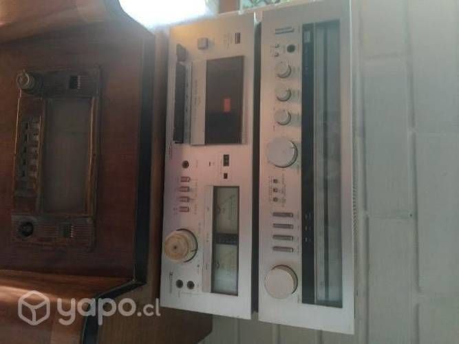 Receiver Sansui R-5 100 watts Deck Sansui D-100