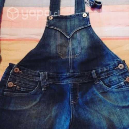 Jardinera jeans mujer