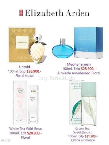 Perfume Green Tea 100ml Elizabeth Arden