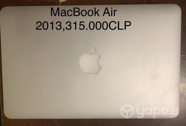 Mac book air 2013