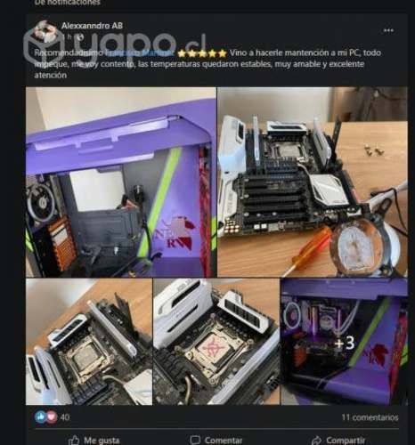 Mantencion para Pc Gamer