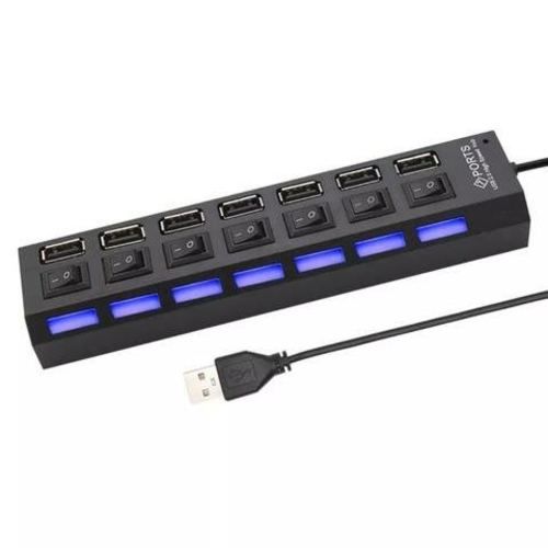 Extensión de USB de 7 puertos