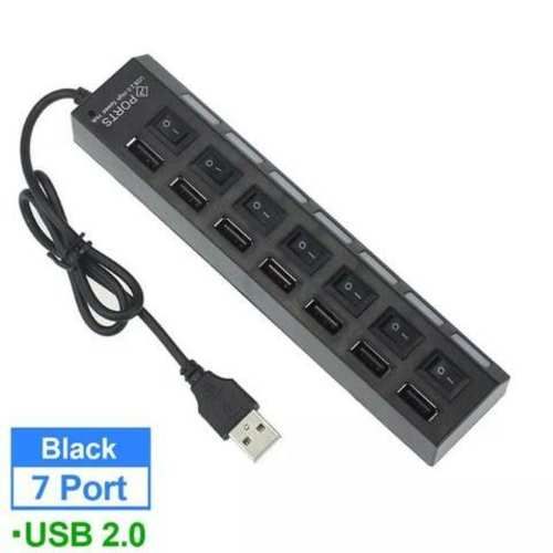 Extensión de USB de 7 puertos
