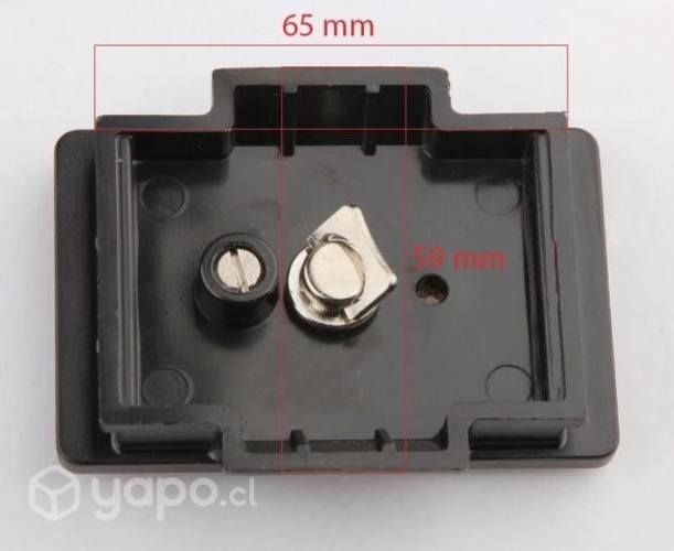 Zapata para trípode 49x77mm