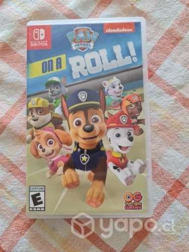 Juego fisico nintendo switch PAW PATROL