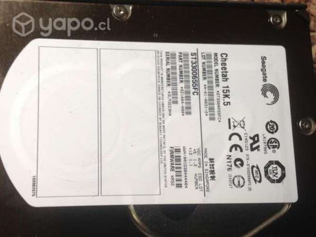 Disco duro SCSI 300 GB servidor 15000 rpm