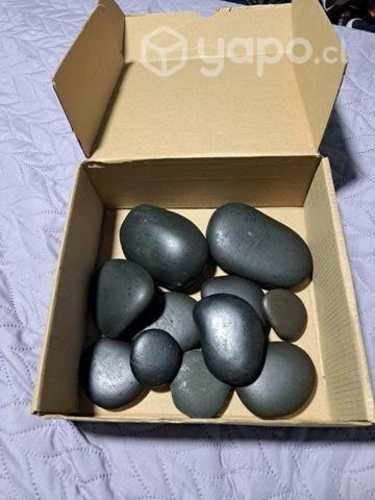 Piedras volcánicas para masajes