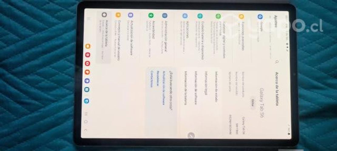 Samsung galaxy tab s6 128gb 6ram + teclado incluíd