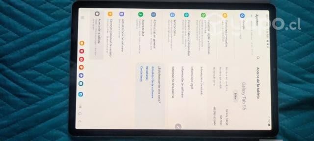 Samsung galaxy tab s6 128gb 6ram + teclado incluíd