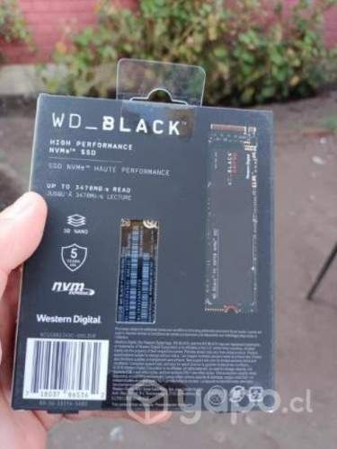 Disco duro WD NVME black series NUEVO