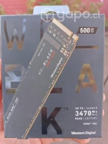 Disco duro WD NVME black series NUEVO
