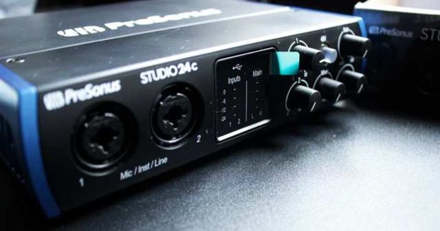 Interfaz PreSonus STUDIO 24c