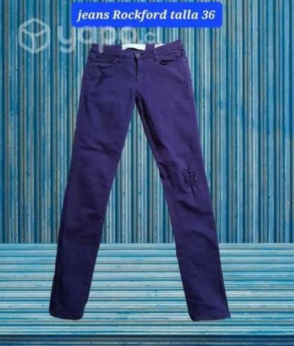 Jeans RKF burdeos talla 36