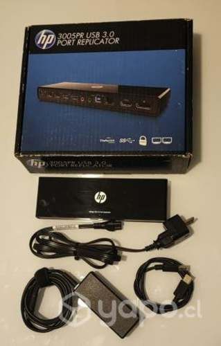 Replicador de puertos HP 3005PR USB 3.0