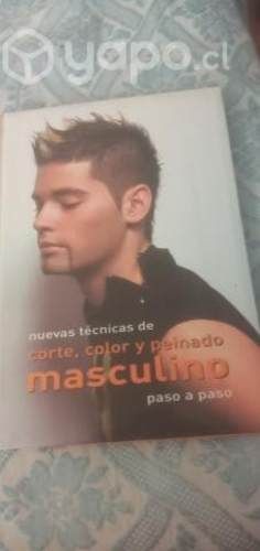 Libro de Peluqueria "COrtes y Peinados Masculinos"