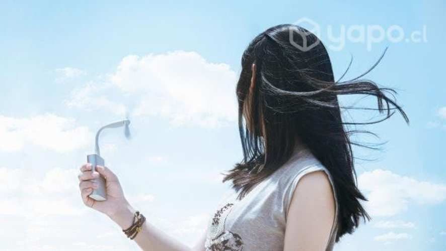 Mini Ventilador Flexible USB de silicona para PC