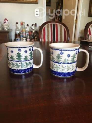 Par de mugs polacos