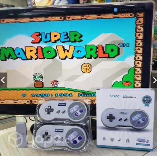 Consola HDMI Super Nintendo + 1.500 Juegos