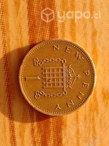 Moneda Reino Unido 1 new Penny, 1971 Elizabeth II