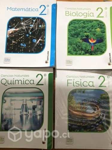 Textos escolares Santillana II medio