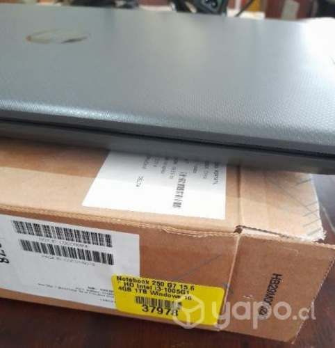 Notebook HP 250 G7 nuevo
