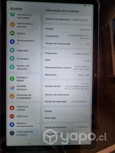 Huawei MatePad 10.4 + Accesorios