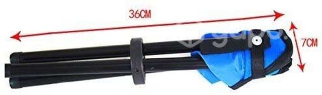 Sillas de camping portatil de 3 patas (2 unid.)