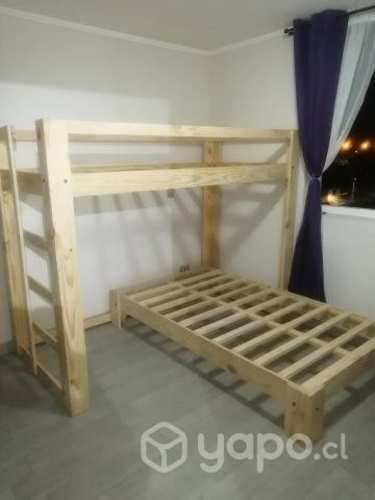 Cama alta Semi nueva