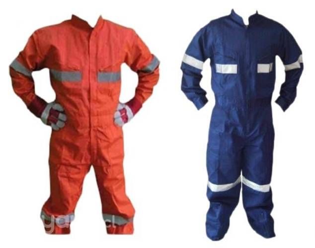 Overol poplin c/reflectivo VARIOS colores