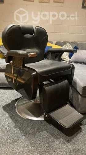 Sillón de barbero nuevo