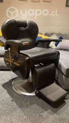 Sillón de barbero nuevo
