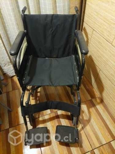 Silla de Ruedas Manual Negra