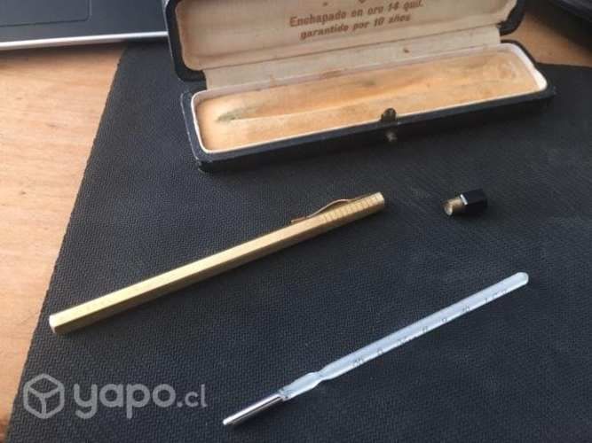 Porta Termómetro enchapado en oro