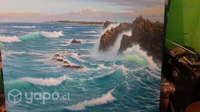 Pintura al óleo sur de chile