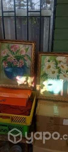 Cuadros de oleo de floreros muy bonitos