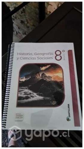 Libro Historia Ciencias sociales 8°bas Saber Hacer