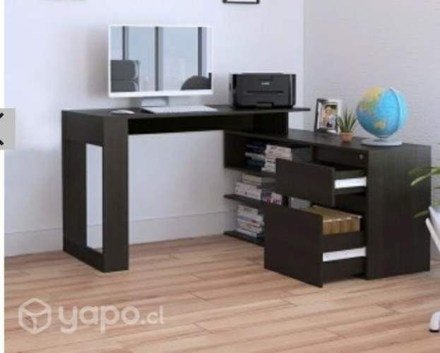 Escritorio L Negro