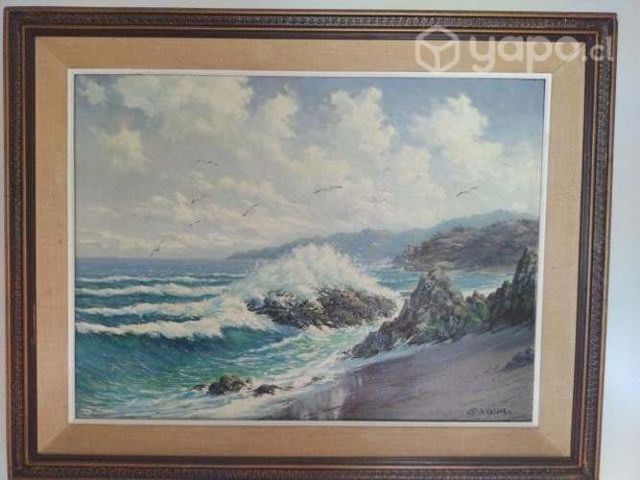 Óleo de gran tamaño