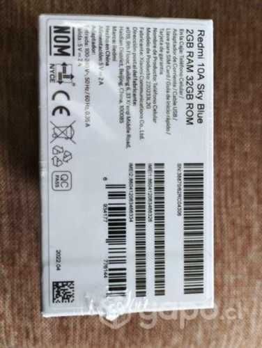 Celular xiaomi redmi 10a