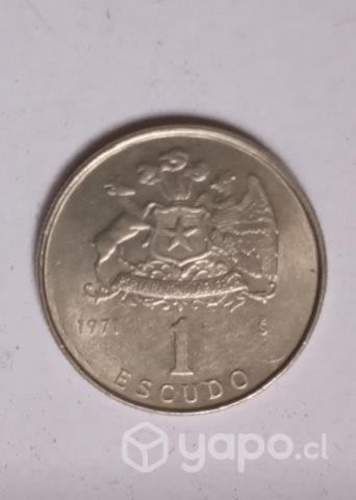 Moneda 1 escudo 1971