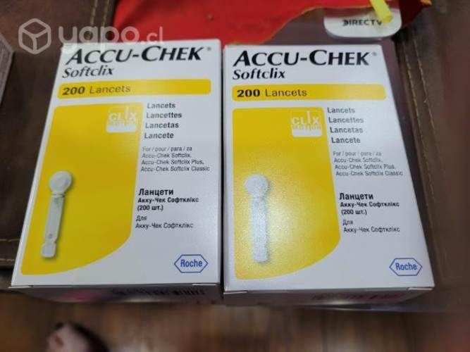 Caja 200 Lancetas Accu-Chek Soft Click