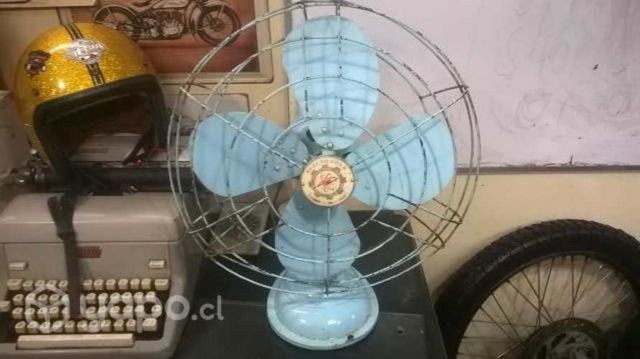 Ventilador Antiguo.decoracion Diametro 48cm