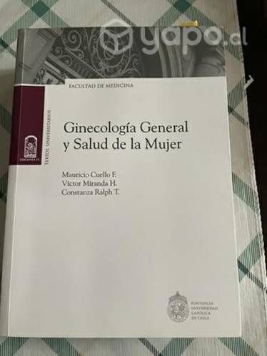 Libro manual de ginecología Uc
