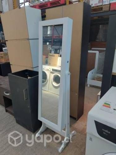 Espejo joyero con llave