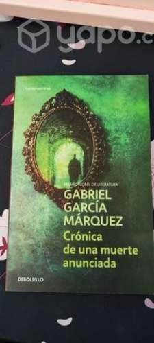 Libro Crónica de una muerte anunciada